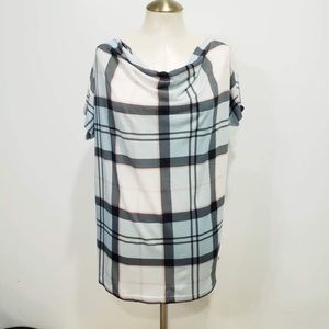 Barbour Multi-Color Plaid Short Sleeve Tunic Medium. US Size 8. Summer Tartan.